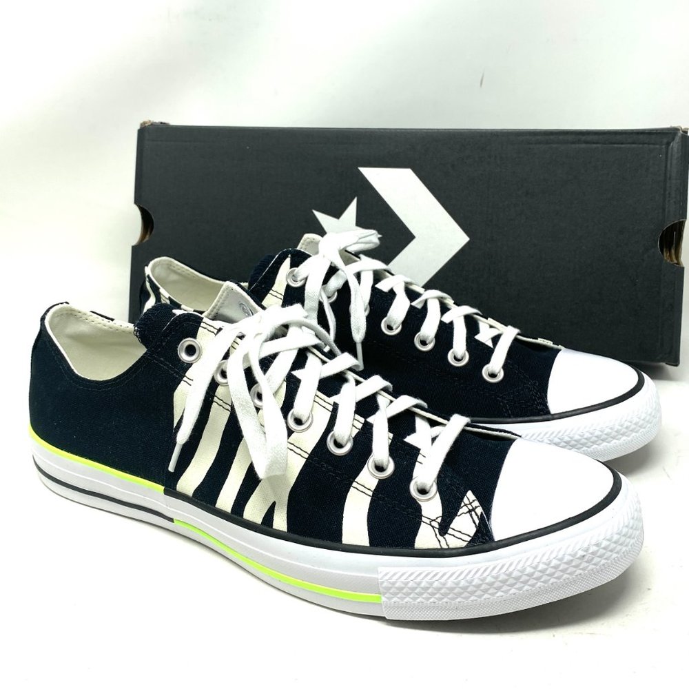 🌿Sale🌿 Converse Chuck Taylor AS Low black Egret Canvas Men's Size 11 167667F - Picture 6 of 10
